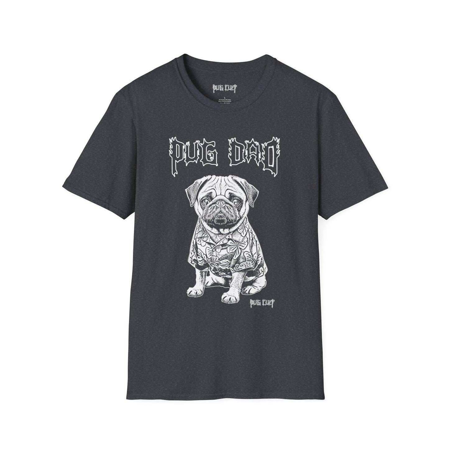 Pug Dad - Unisex Softstyle T-Shirt