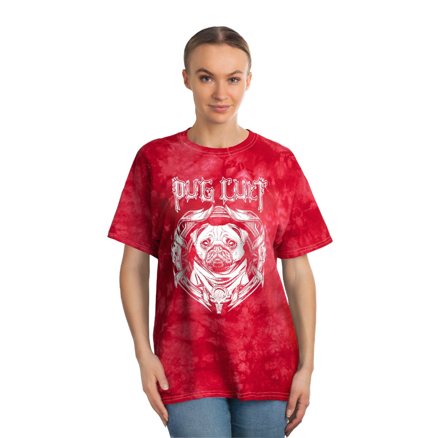 Pug Cultist -  Tie-Dye Tee