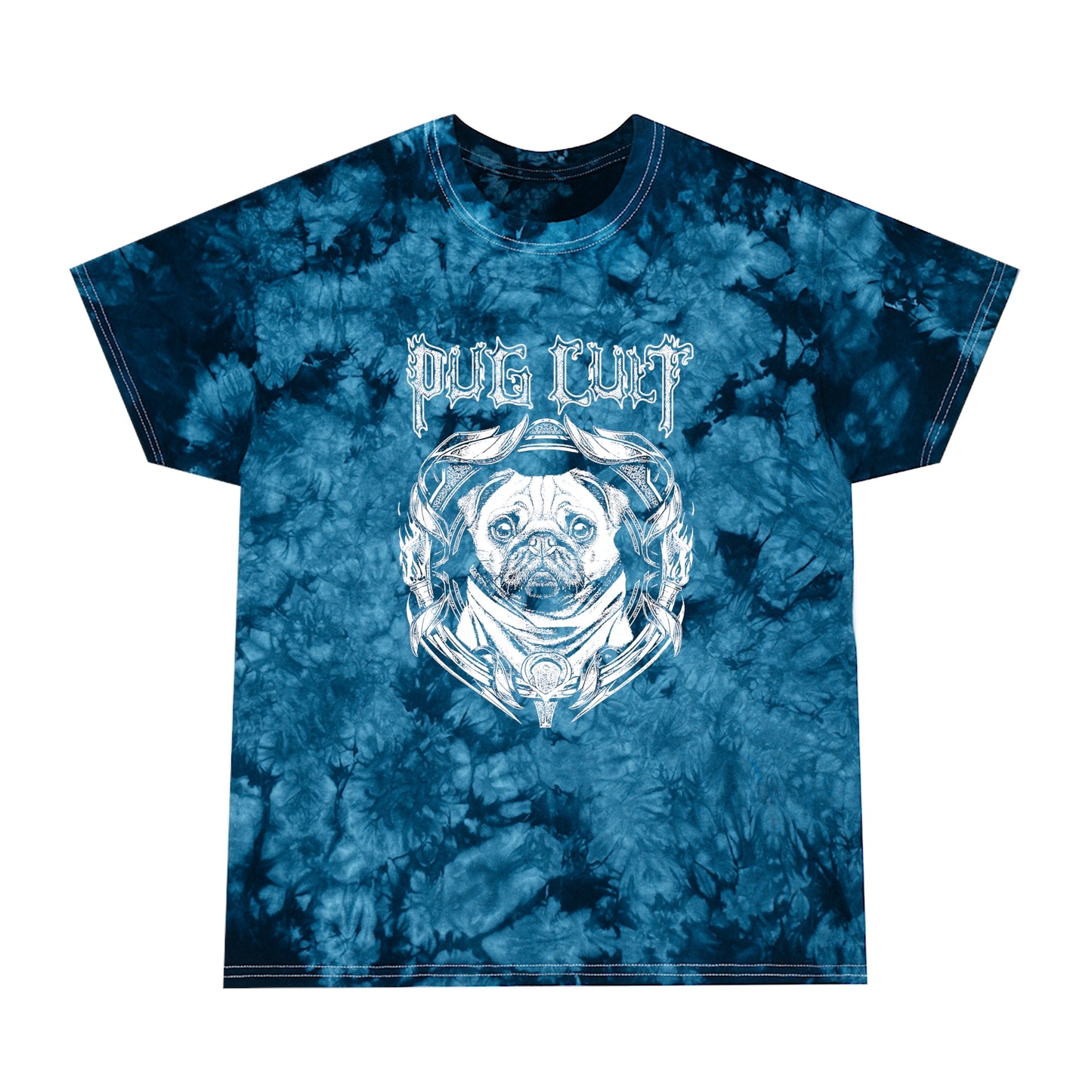 Pug Cultist -  Tie-Dye Tee