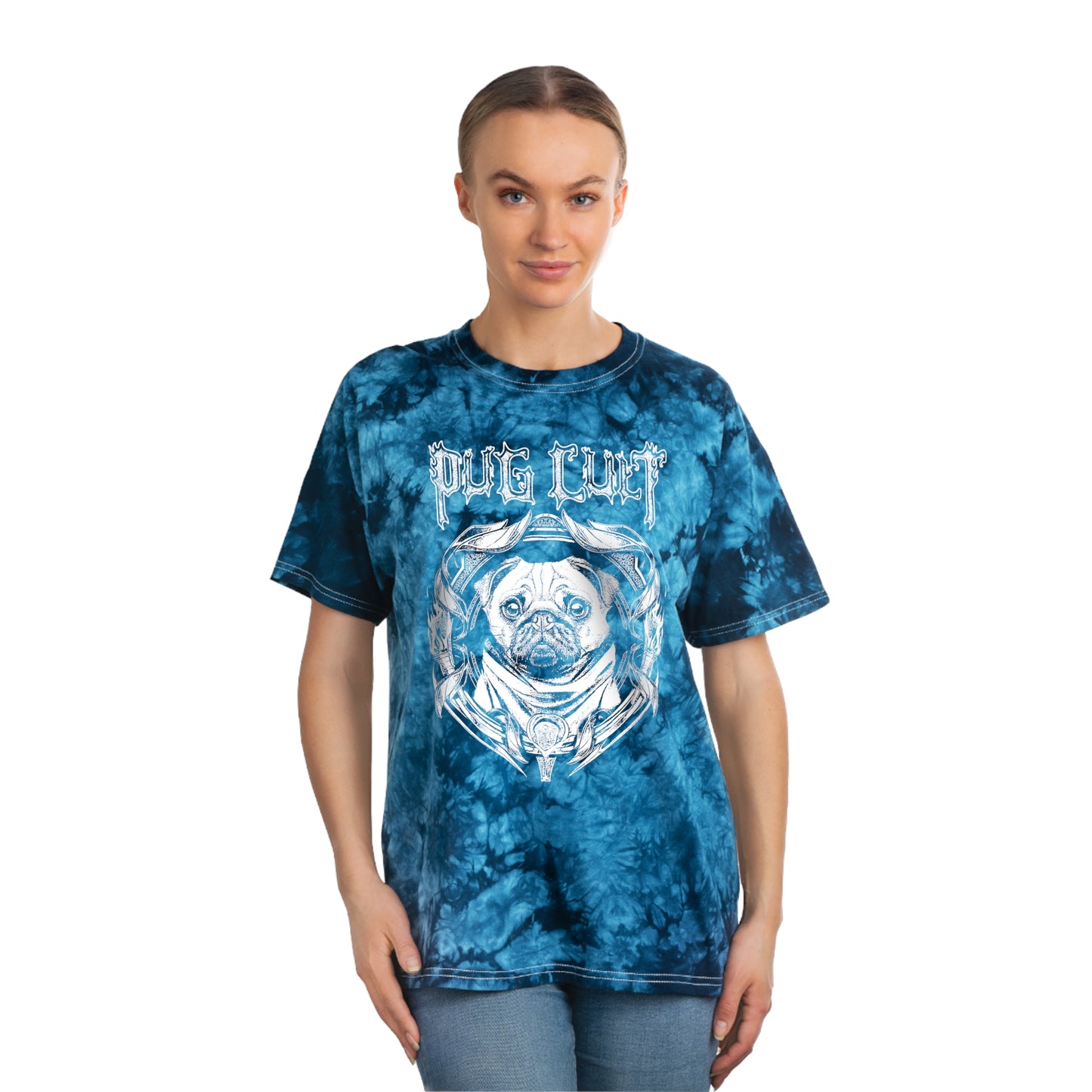 Pug Cultist -  Tie-Dye Tee