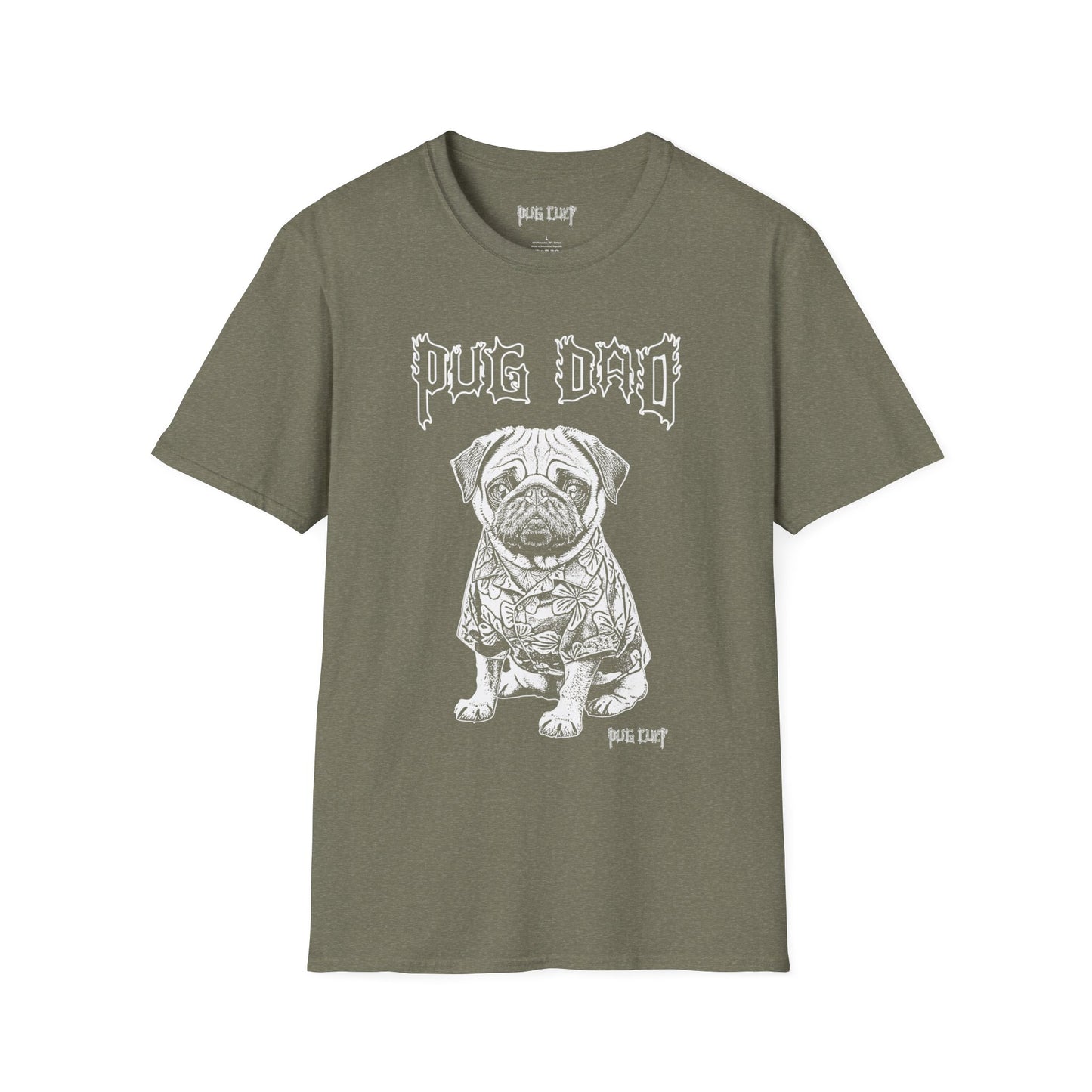 Pug Dad - Unisex Softstyle T-Shirt