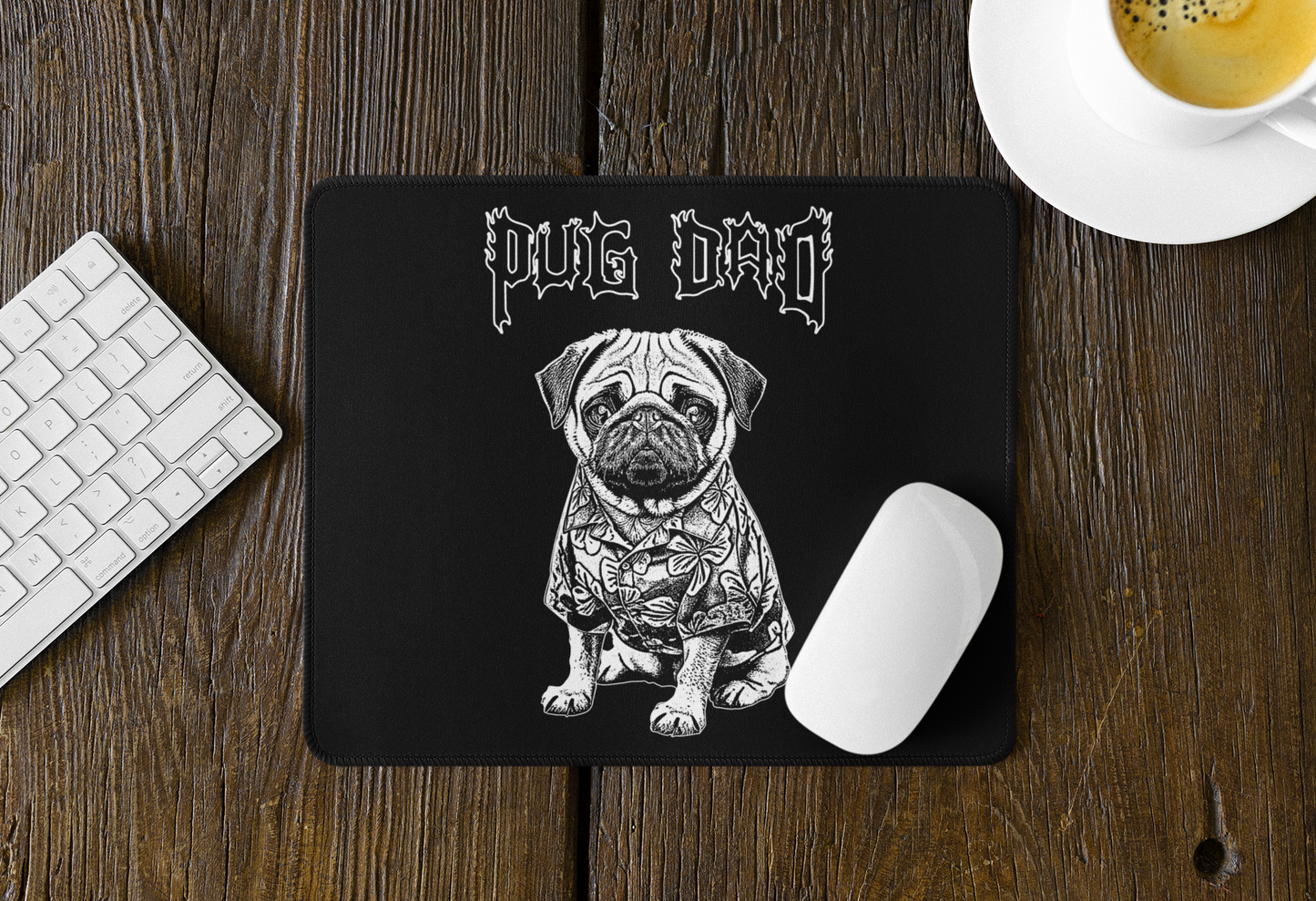 Pug Dad - Mouse Pad